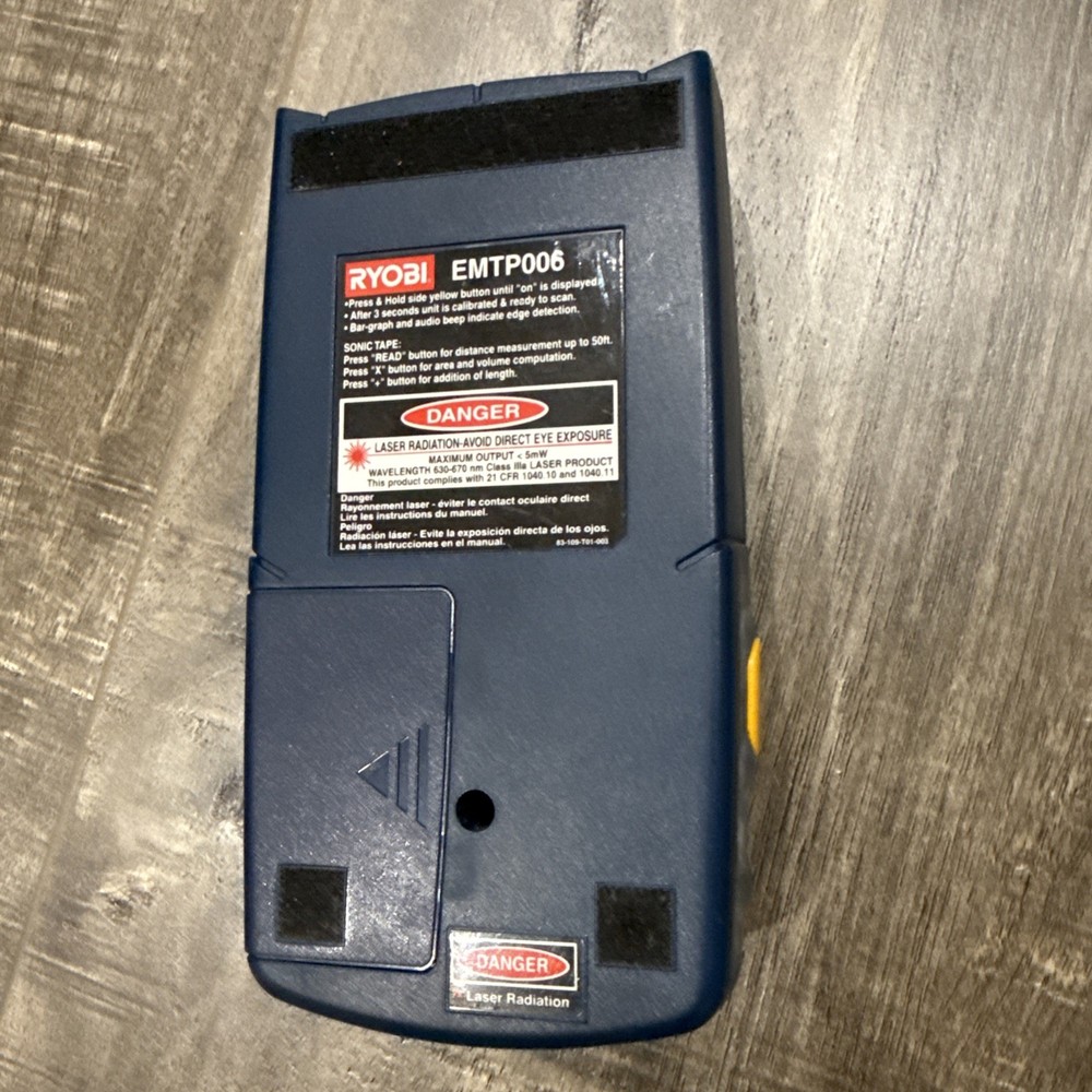 RYOBI EMTP006 Ultrasonic Measuring Device And Stud Sensor