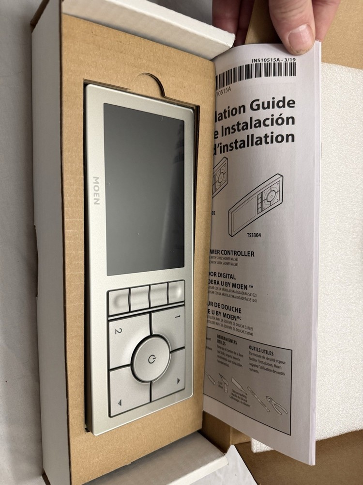Moen Terra Beige Smart Shower 4-Outlet Digital Shower System Controller