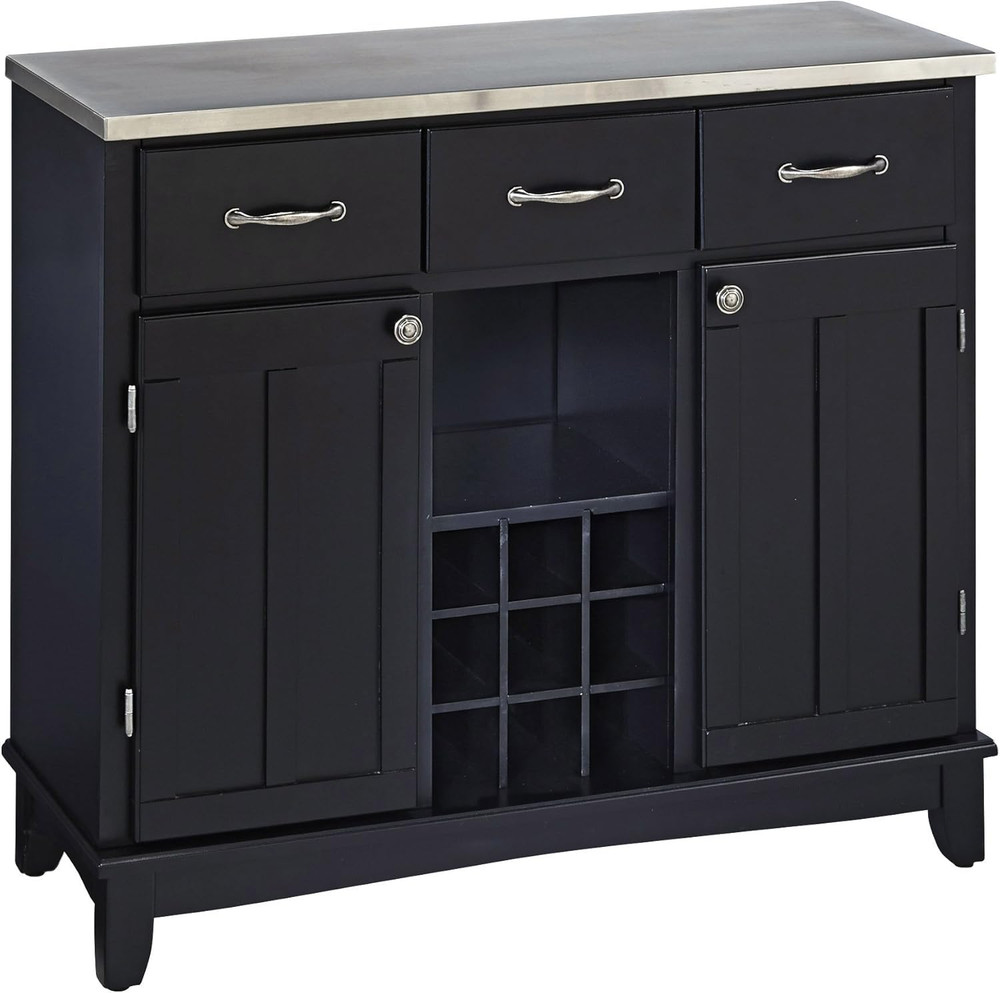 Server Sideboards-Buffets-Credenzas, Black