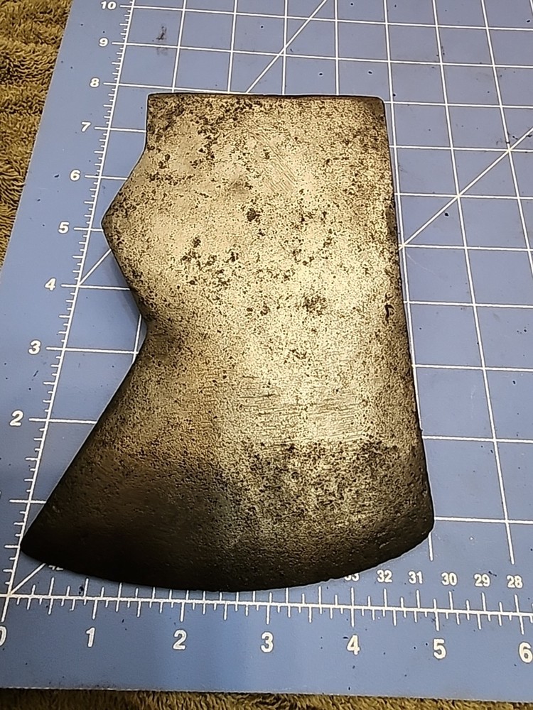 Vintage Belknap Blue Grass Jersey Pattern Ax Axe Head