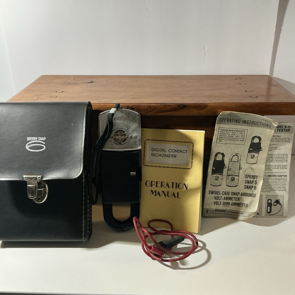 VTG.sperry Electrical Tester Voltmeter Make In Usa