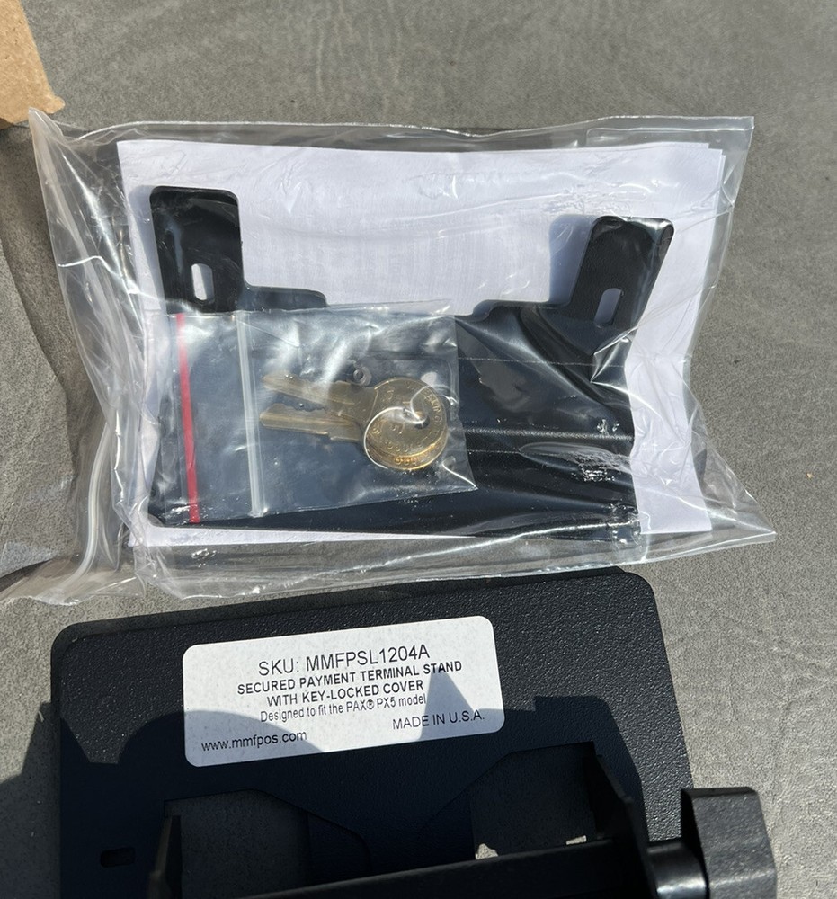 POS Secured Payment Terminal Stand MMFPSL1204A