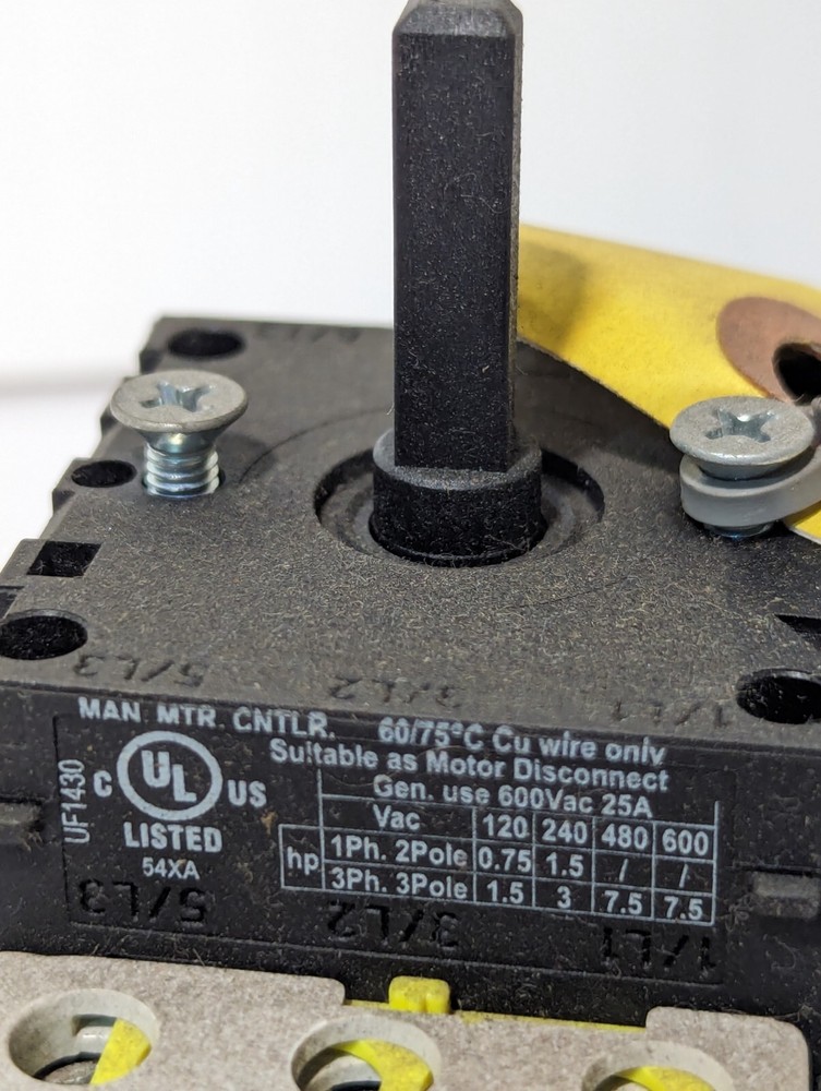 Baco Controls 172000 Disconnect Switch, 25A, 600vac (general use) - Free Ship