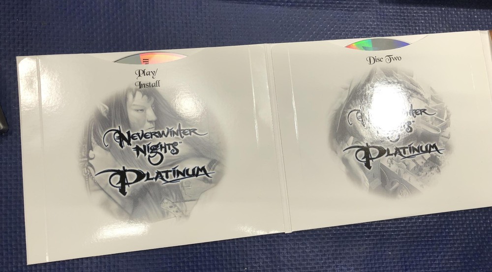 Neverwinter Nights Platinum PC CD-ROM Game 4 Discs