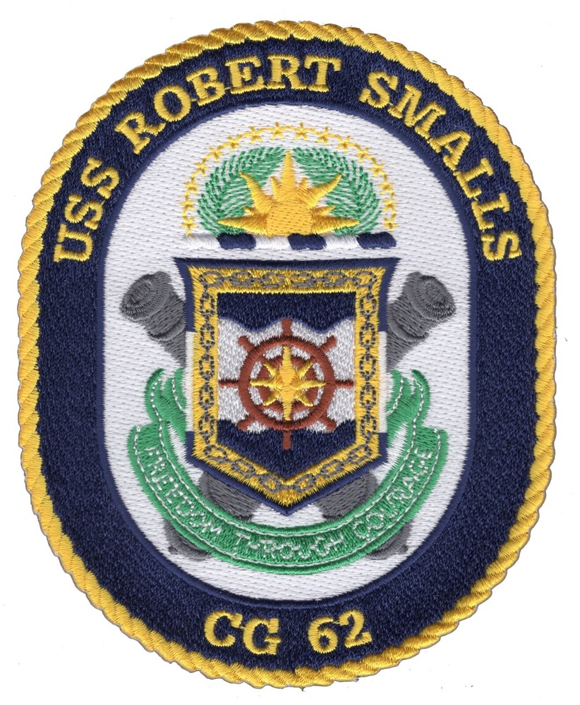 USS Robert Smalls CG-62 US Navy Cruiser Patch