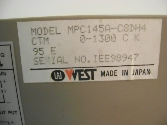 WEST MPC145A-C8DH4 TEMPERATURE CONTROLLER New Free Shipping