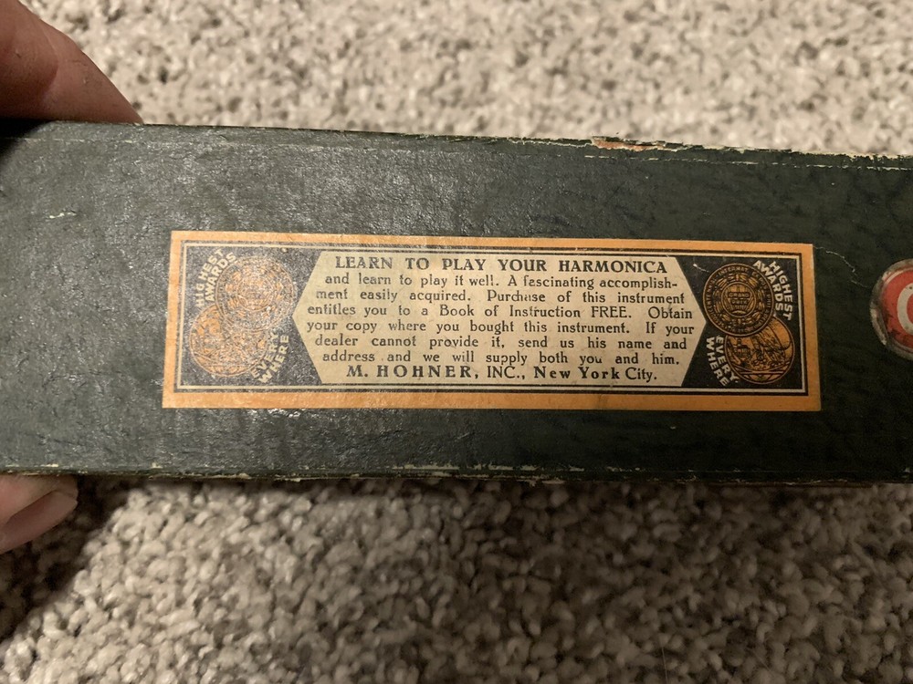 Vintage Super R Chromonica M. Hohner Harmonica