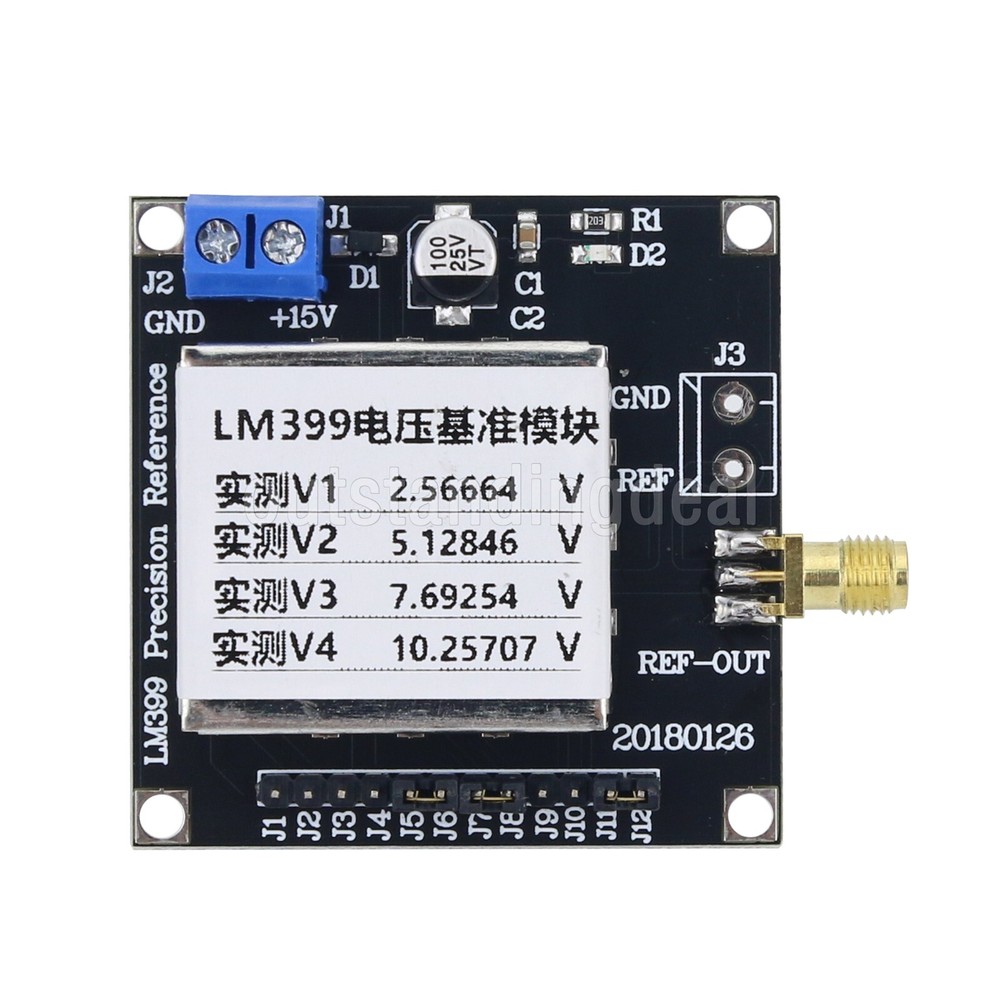 LM399 Voltage Reference 2.5V/5V/7.5V/10V Output for Voltmeter Calibration os67