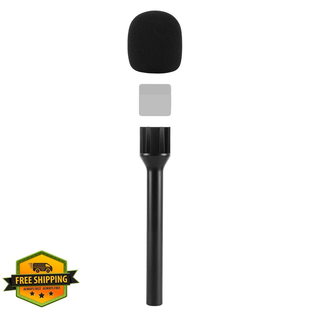 CaTeFo Interview Mic Handle for RODE Wireless GO DJI Mic