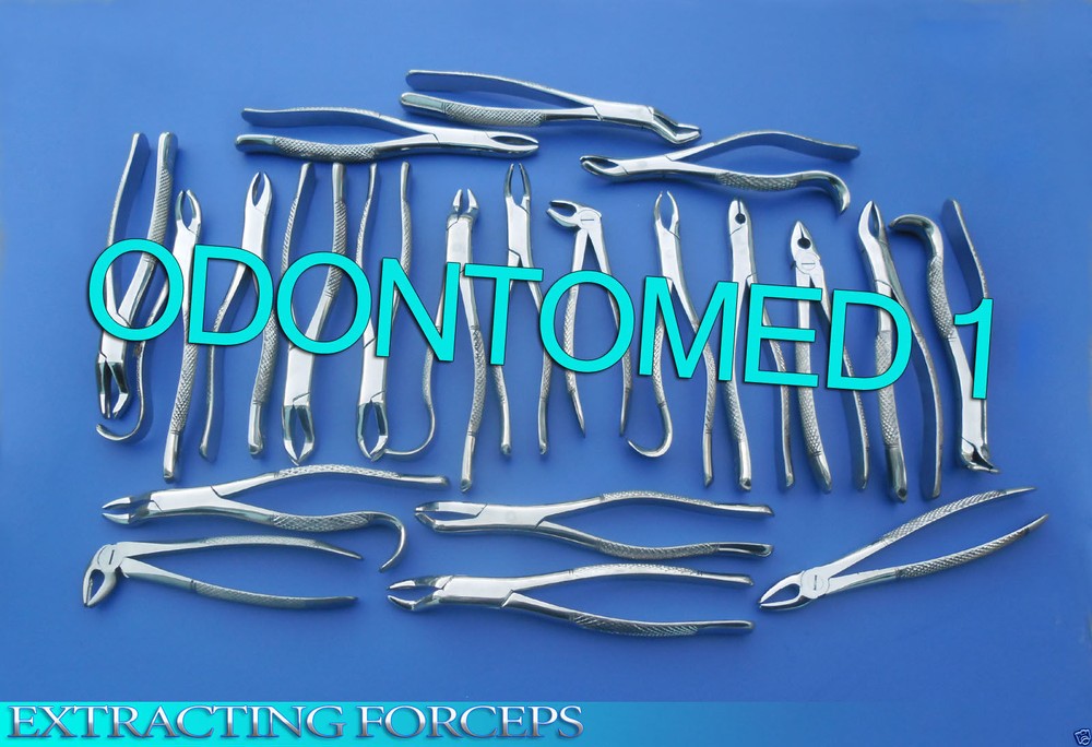 60 NEW EXTRACTING FORCEPS EXTRACTION DENTAL INSTRUMENTS