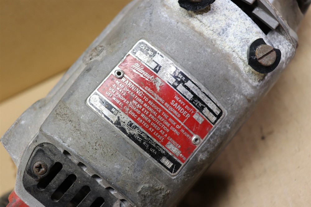 Milwaukee 7" Heavy Duty Sander