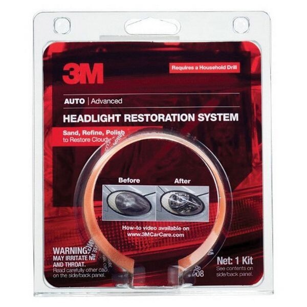 3M 39008 Headlight Lens Restoration System