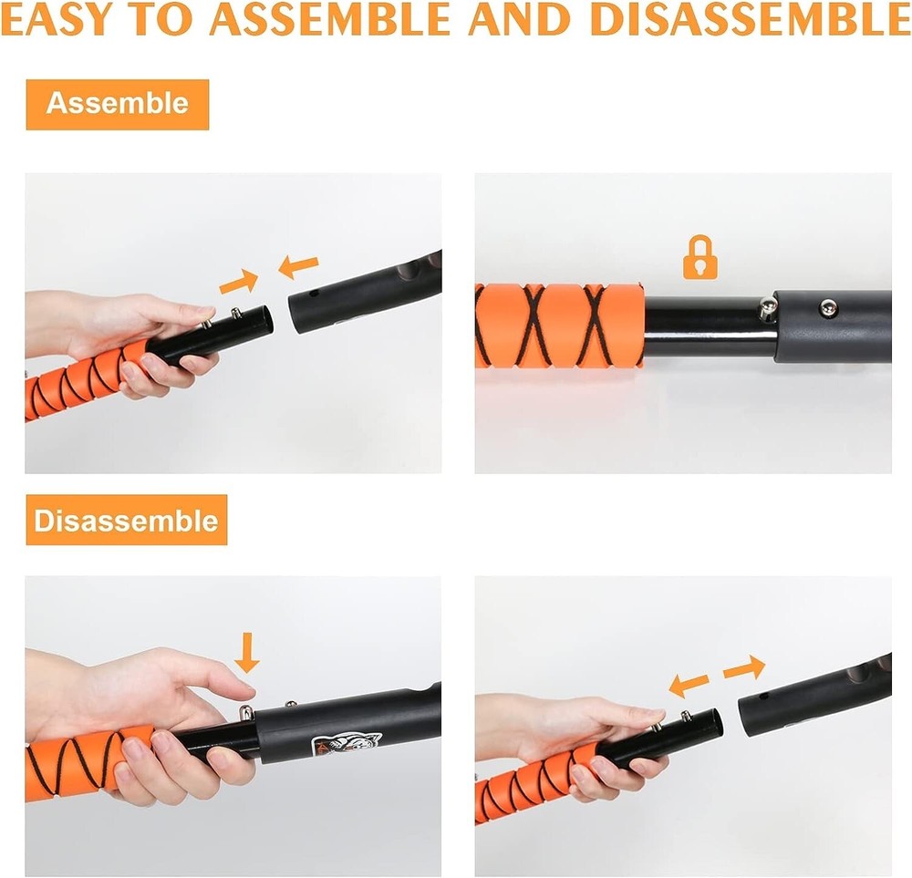 Aoryoa 2PCS 27" Ice Scraper Snow Brush, Ice Scraper for Car Windshield