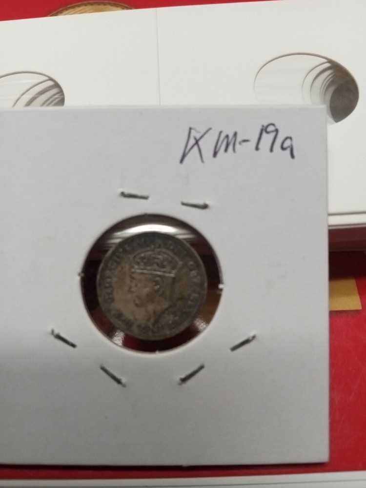 1944 Canada New Foundland 80% Silver AU