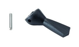 DCI Toggle Only, Momentary w/Pin Assy, Black