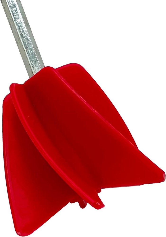 Quick Clean Paint Mixer Drill Attachments - Perfect for Viscous Fluids, 2 Pack