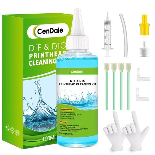 Premium DTF Printhead Cleaning Solution - Universal Printhead Cleaner Kit
