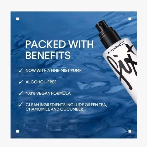 MAC M·A·C FIX+ Alcohol-Free Multitasking Setting Spray MINI 30ML / 1 Fl Oz BOXED