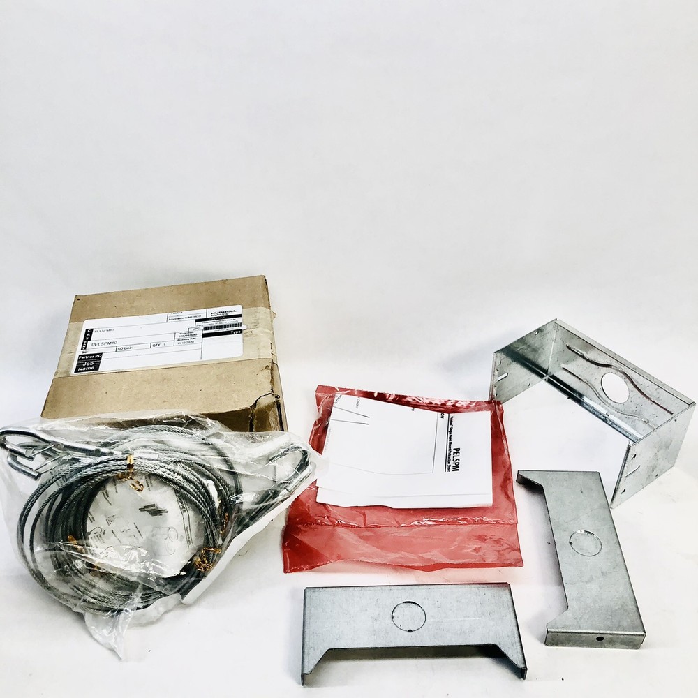 HUBBELL LIGHTING PELSPM10 SINGLE POINT MOUNTING Y-HOOK END 10'