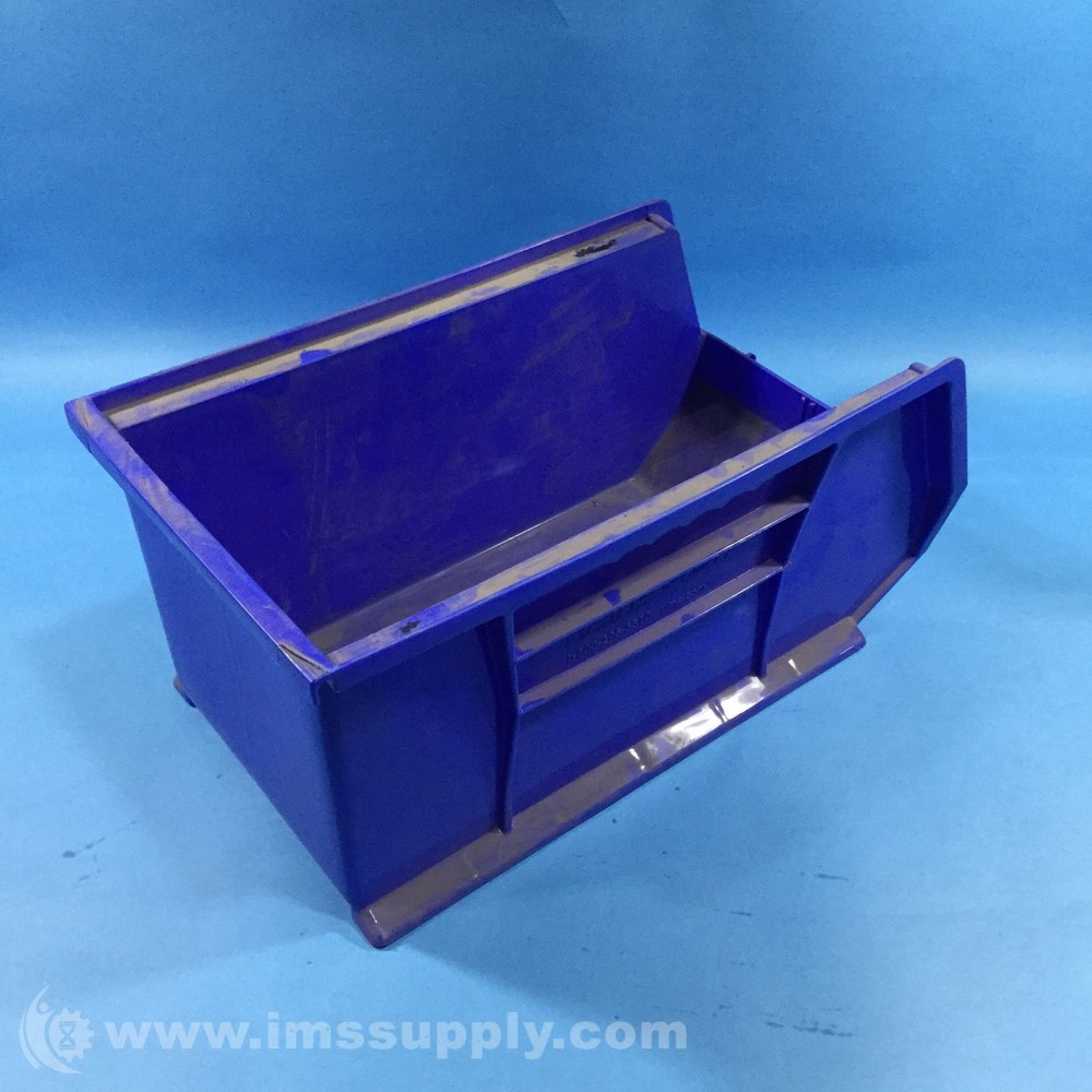 Uline S-12419 Blue Stackable Bin USIP