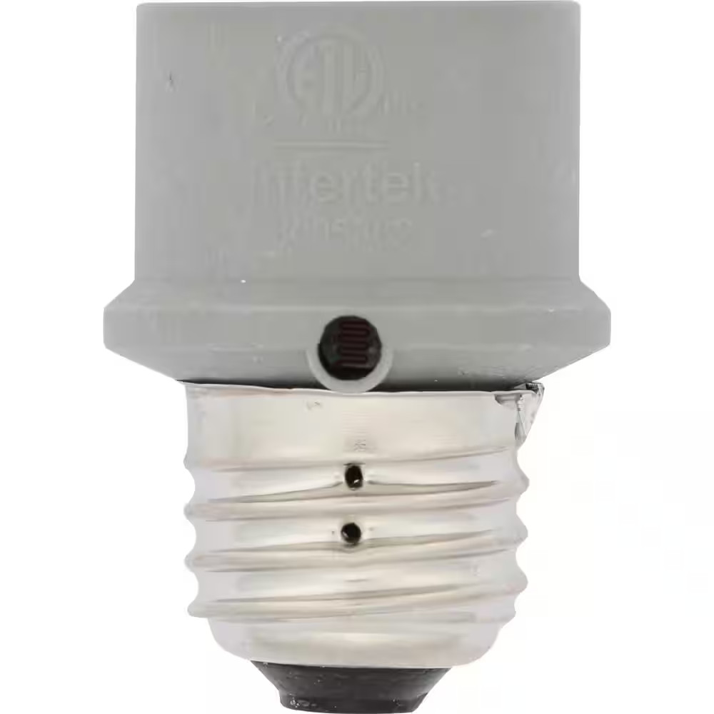 Auto Dusk to Dawn automatic Photocell Sensor Light Control Screw In Bulb Socket