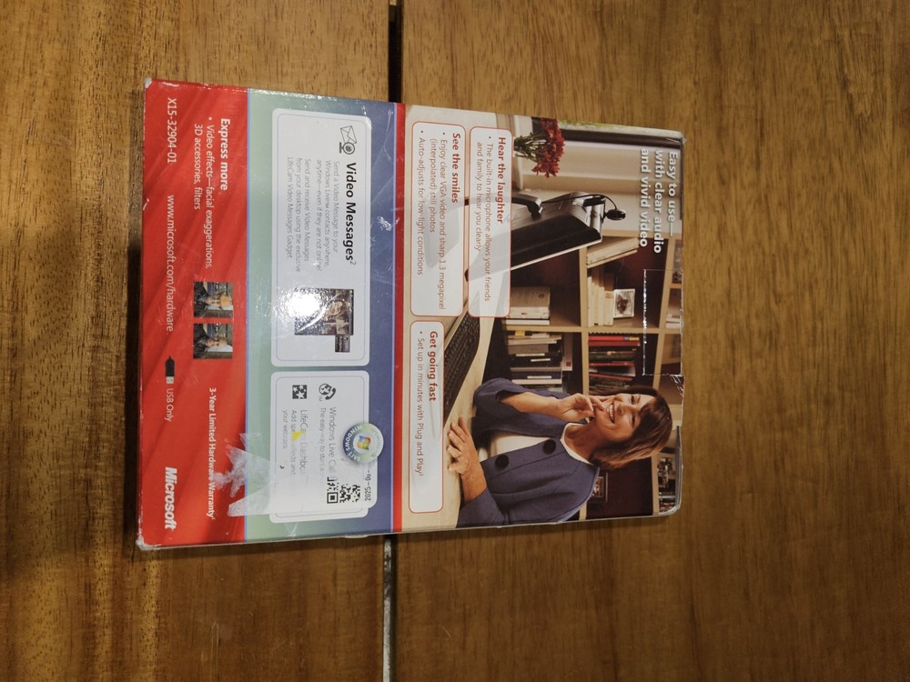 Microsoft LifeCam VX-2000 Black Webcam