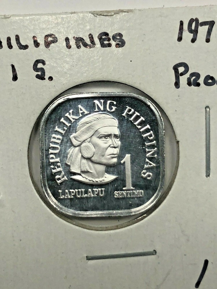 1975 Philippines One Sentimo Proof Foreign Coin #356