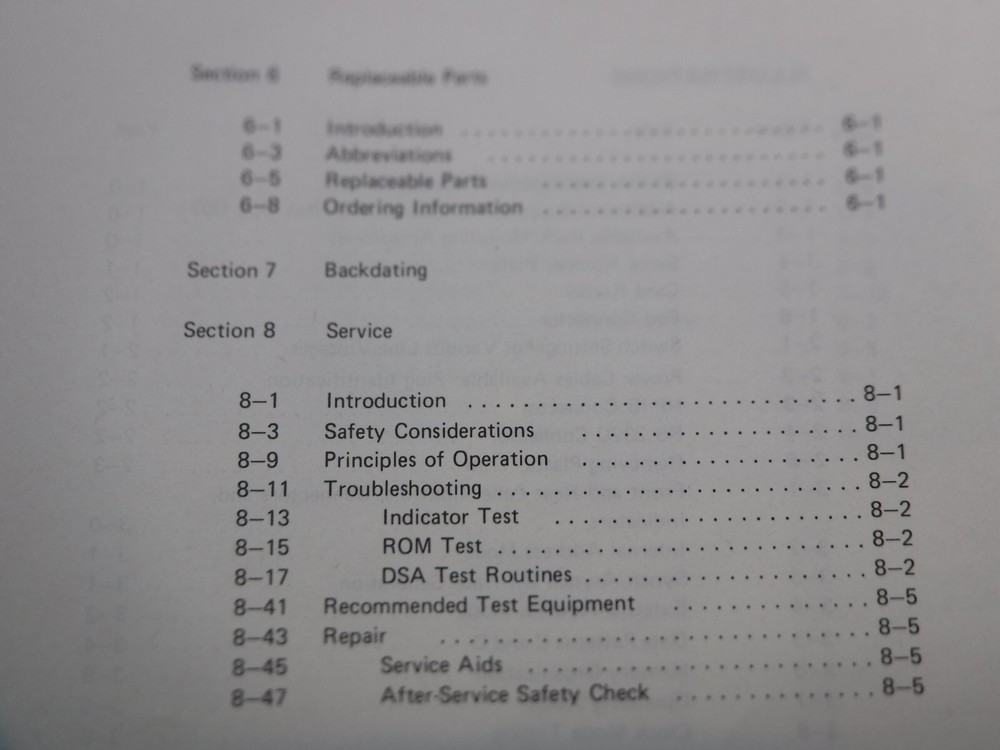 Hewlett Packard 8170A Logic Pattern Generator Manual 08170-90001
