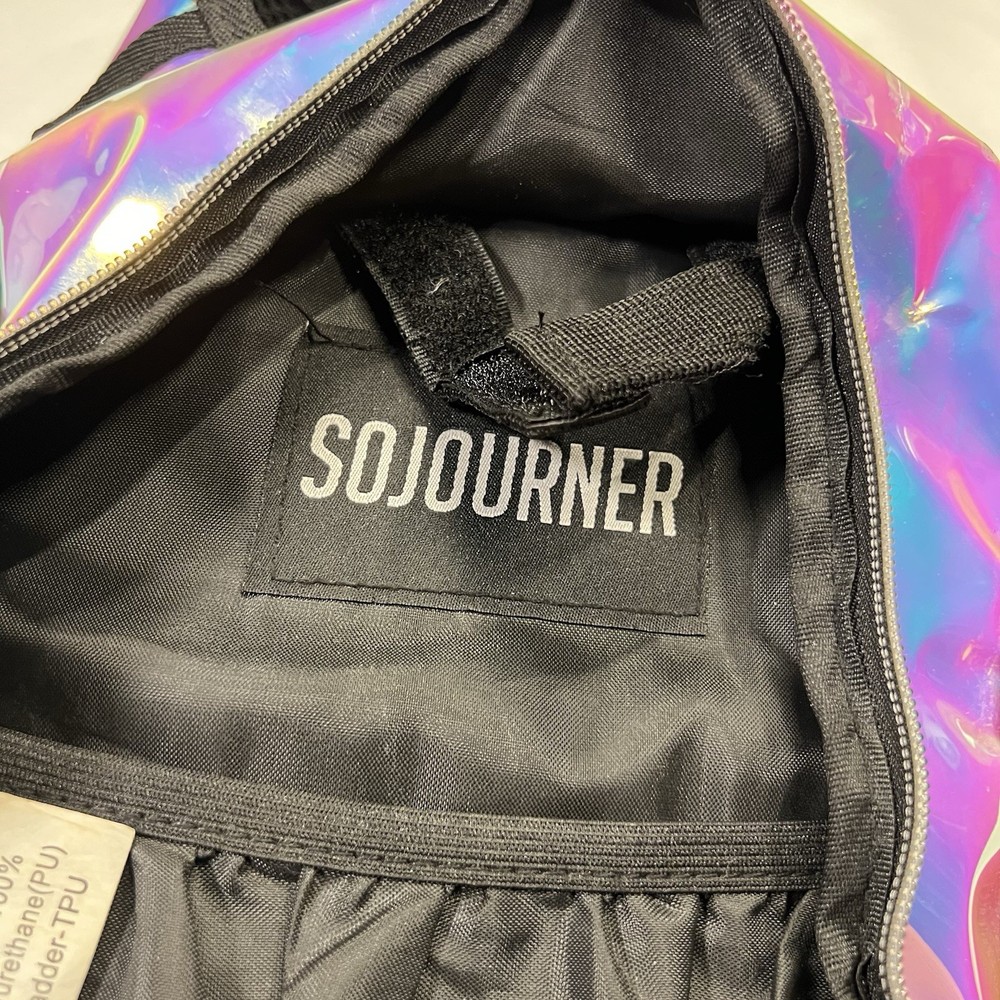 Sojourner Rave Hydration Pack Backpack Hydropack BLADDER BAG Iridescent Silver