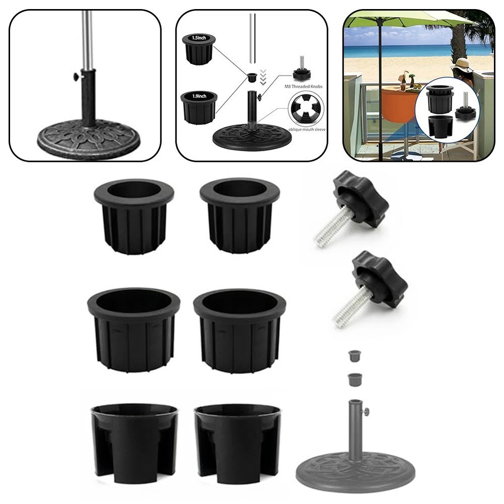 Multiple Size Options for Umbrella Stand Replacement Rings and in One Set