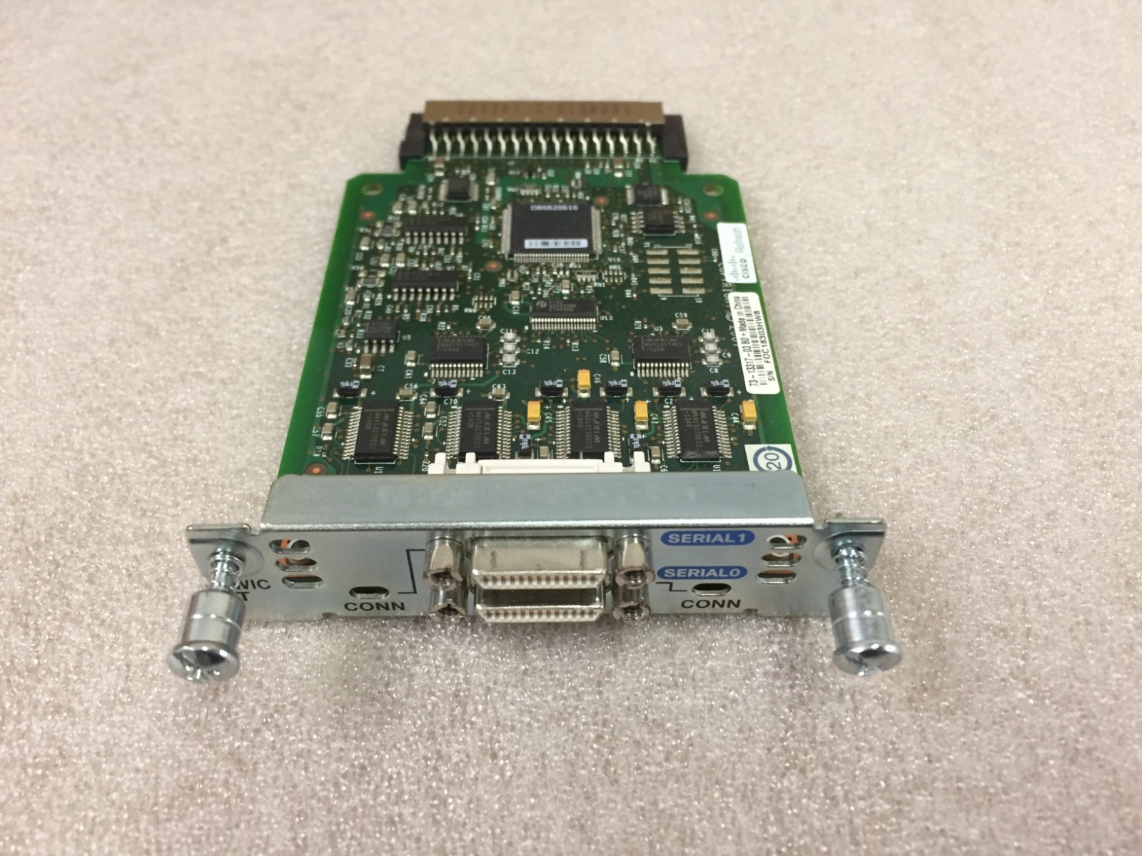 Cisco HWIC-2T  V05 2 Port Serial Interface Card 73-13317-03