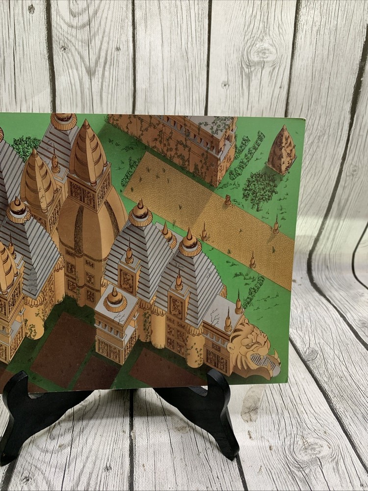 D&D Arigani’s Temple Map/Guide 1990 TSR