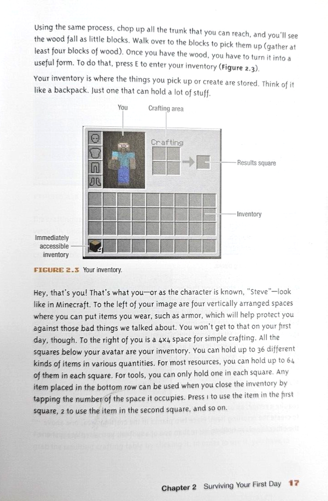 2015 Visual Guide to Minecraft Tips Hints Projects Clark Dunsmann Moltz Book