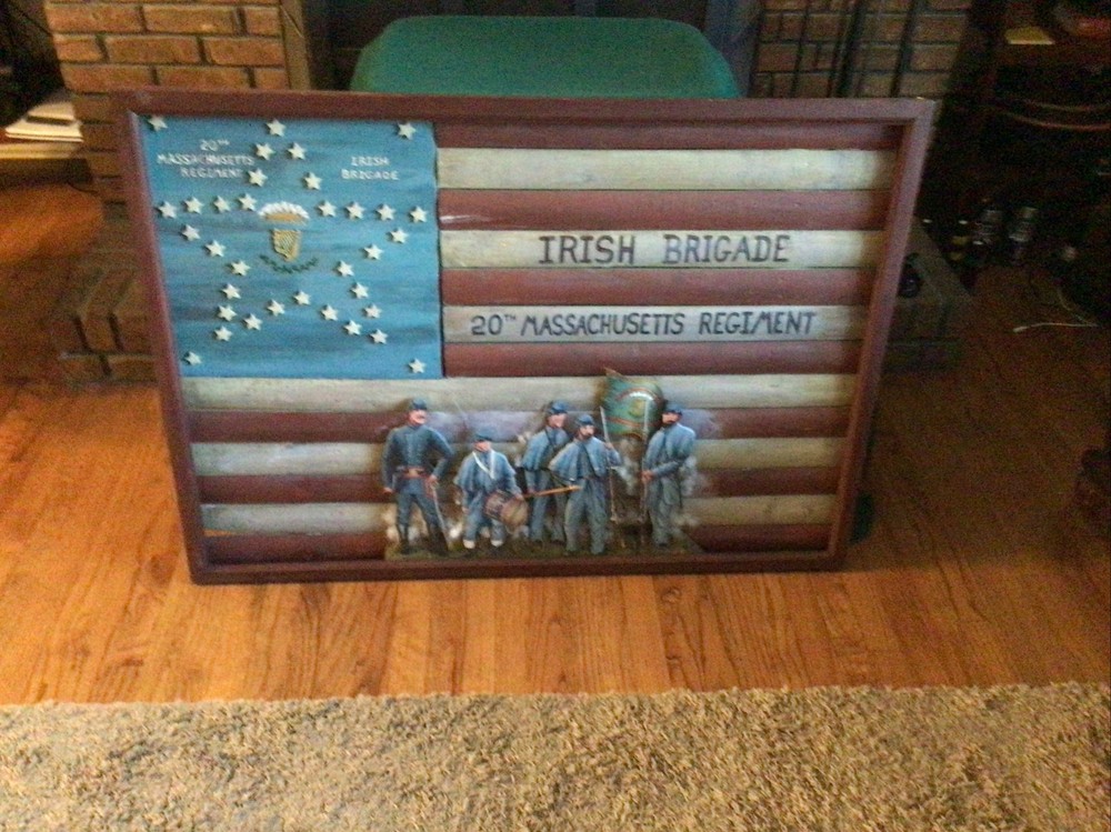Irish Brigade 20th Massachusetts Regiment Sign
