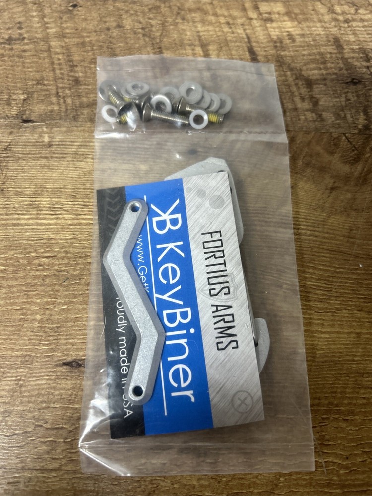 KeyBiner Key Biner Titanium Tumbled TITANIUM TUMBLED