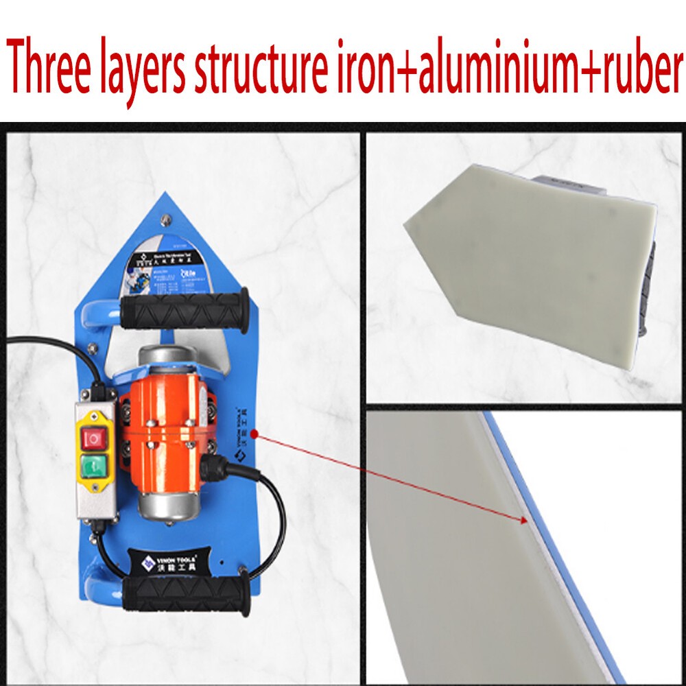 220V Electric High Frequency Large Tile Vibrator Wall Floor Tile Vibration Tool