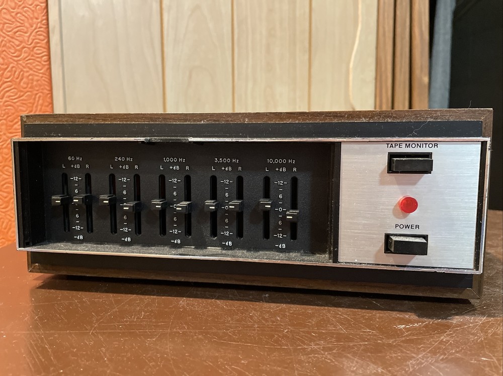 BSR stereo equalizer  Vintage Untested
