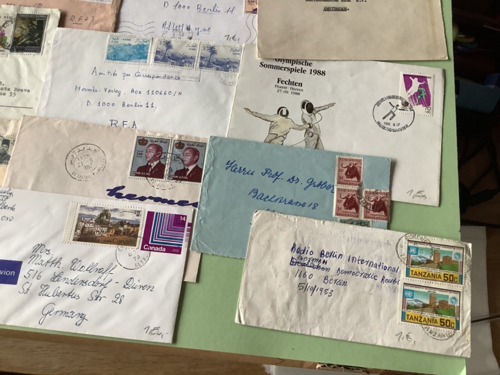 worldwide covers & postcards 37 items Ref A1877