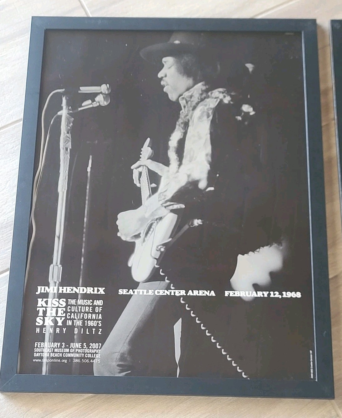 (2) Jimi Hendrix & Janis Joplin Posters! Authentic 2007 Henry Diltz Images! Rare