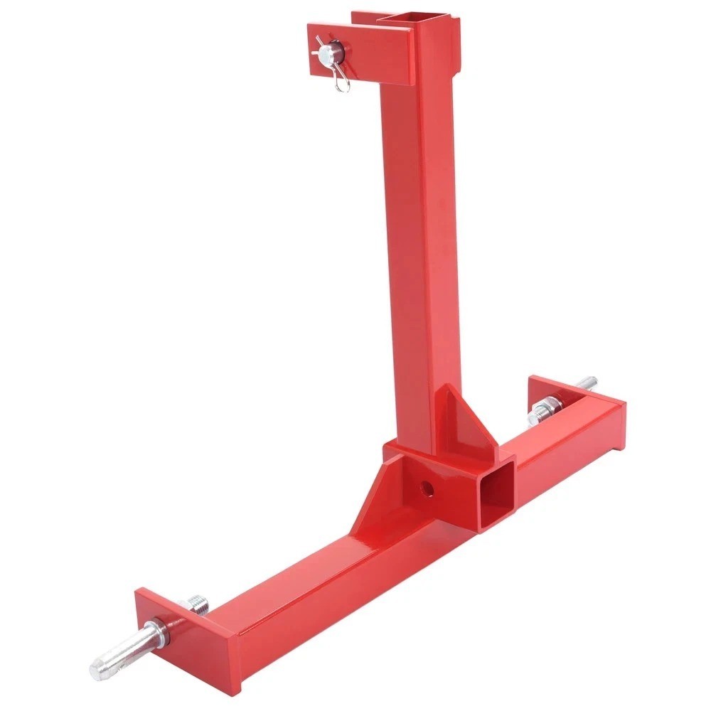 Category 1 Tractor Drawbar Adapter Trailer Hitch 3 Point 2" Receiver Attachment