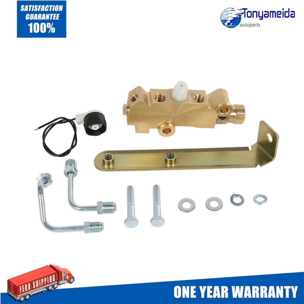 Brass Disc/Drum Disc Front Drum Rear Brake Proportioning Valve & Mount PV2