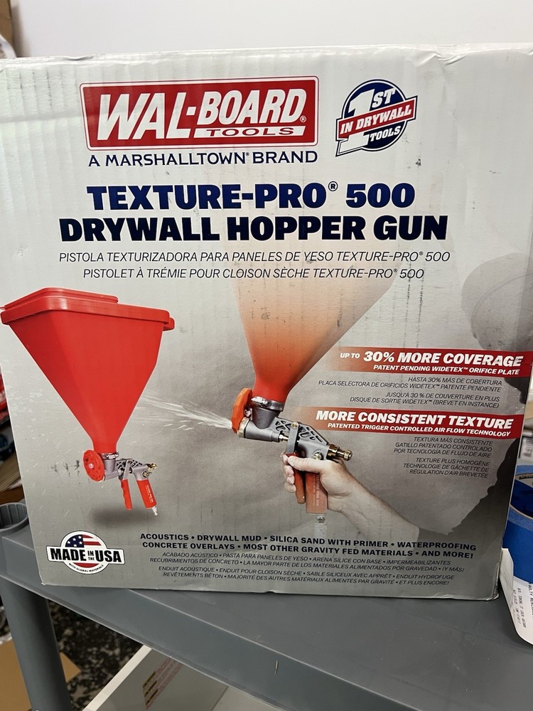 WAL-BOARD TOOLS Gravity-fed Hopper Gun - PREOWNED