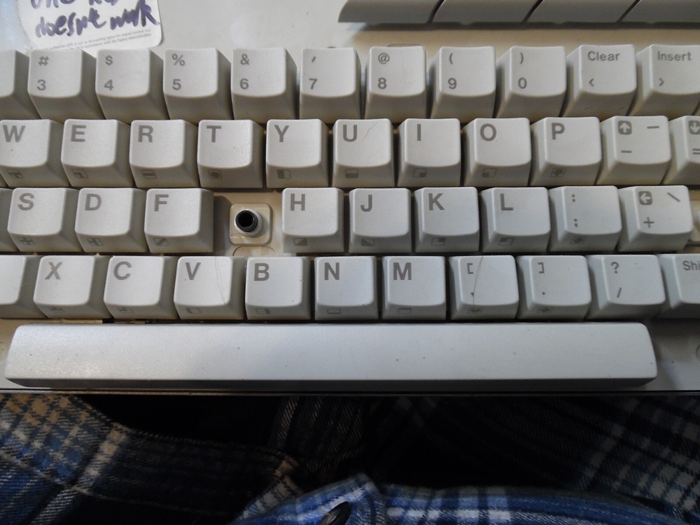 XEGM KEYBOARD W/CASE & cable for Atari XEGM Computer A condition