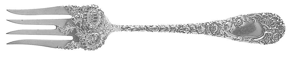 Durgin Chrysanthemum  Fish Salad Fork 2476432