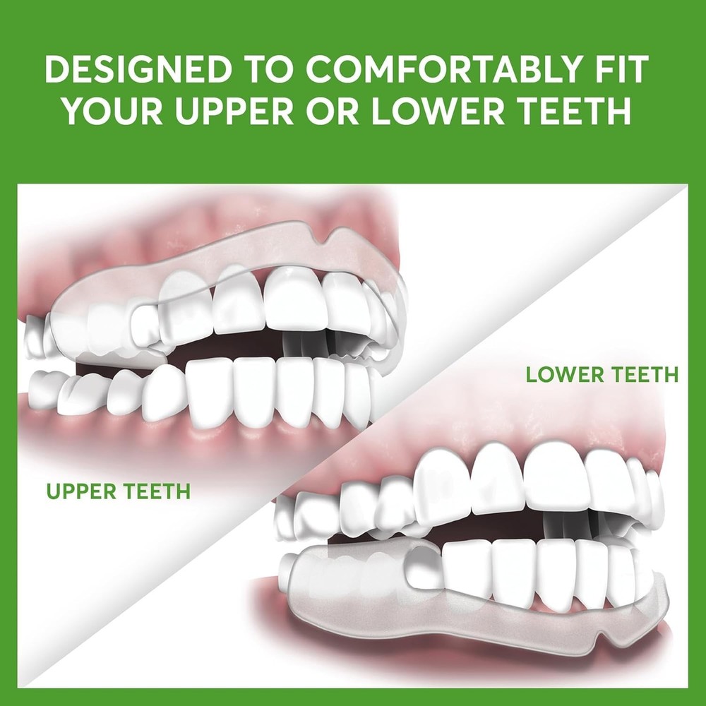 Teeth Grinding Solution: Plackers Grind No More Night Guard, 10 Count, Easy Use