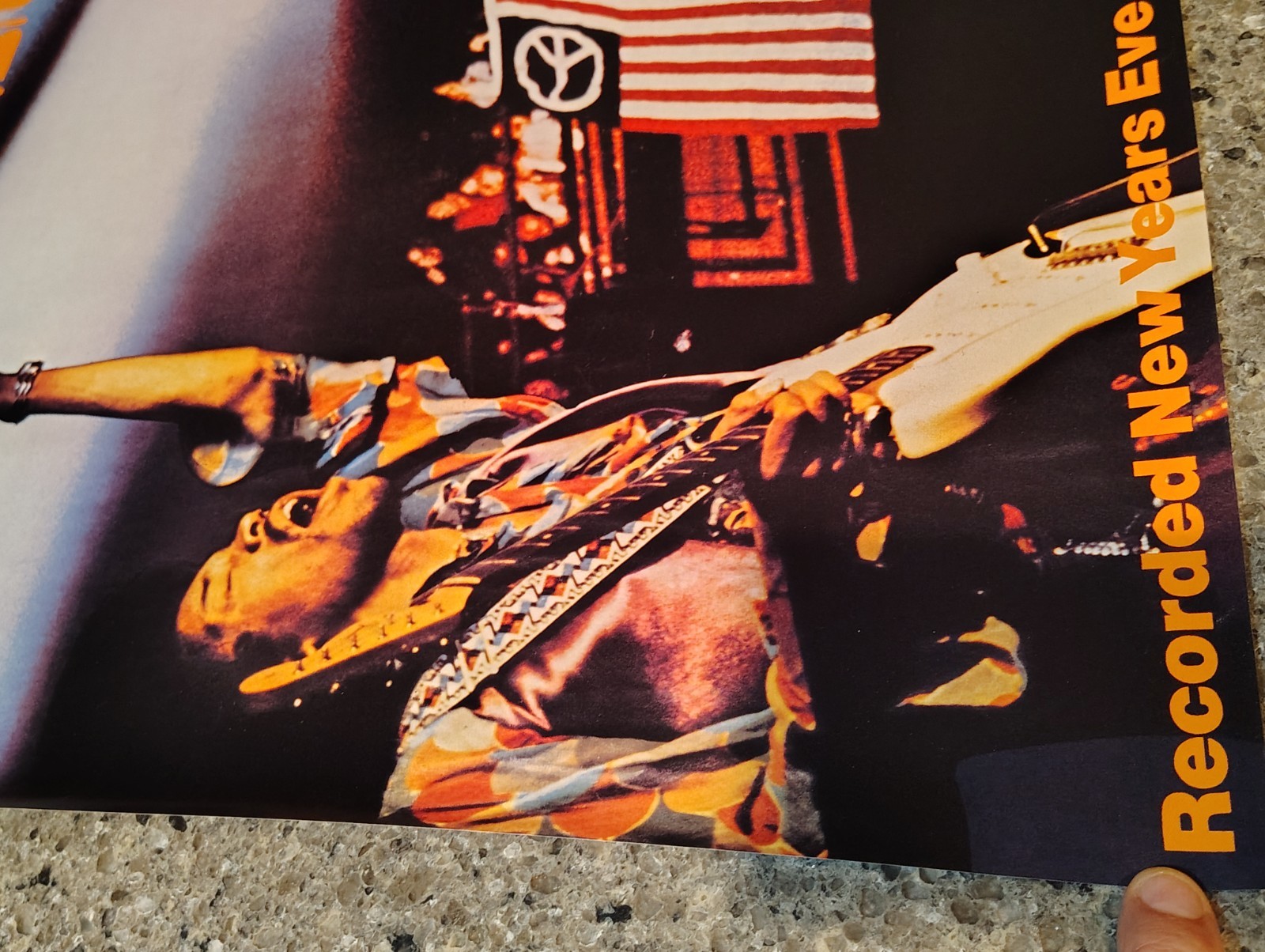 JIMI HENDRIX BAND OF GYPSYS New Years Eve 1970 Fillmore East PROMO POSTER 1995