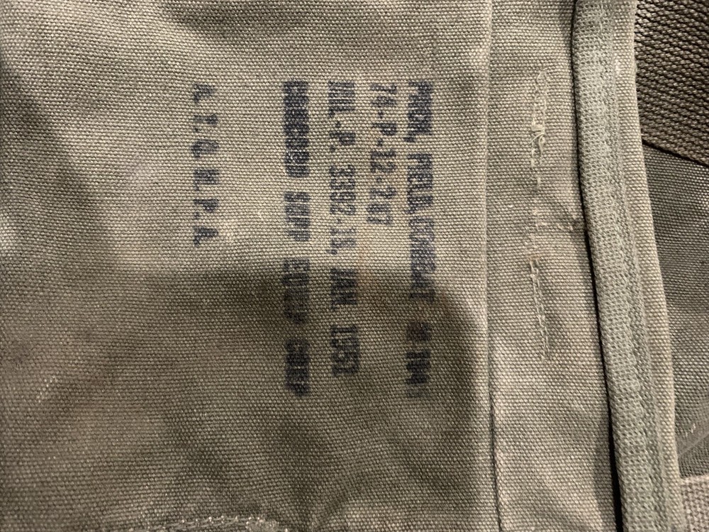 ORIGINAL POST WWII US ARMY INFANTRY M1945 UPPER COMBAT FIELD PACK-OD#7, 1952