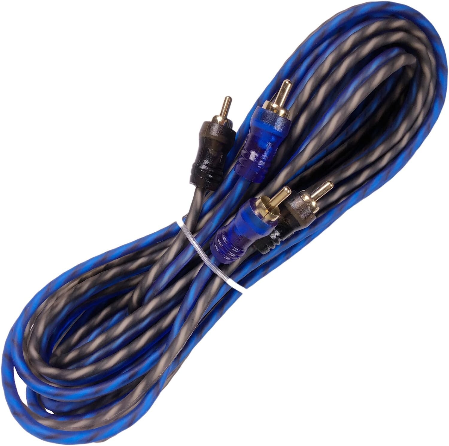 Elite 0 Gauge Amp Kit Amplifier Install Wiring 0 Ga Wire 5000W to 8000W Blue PK2