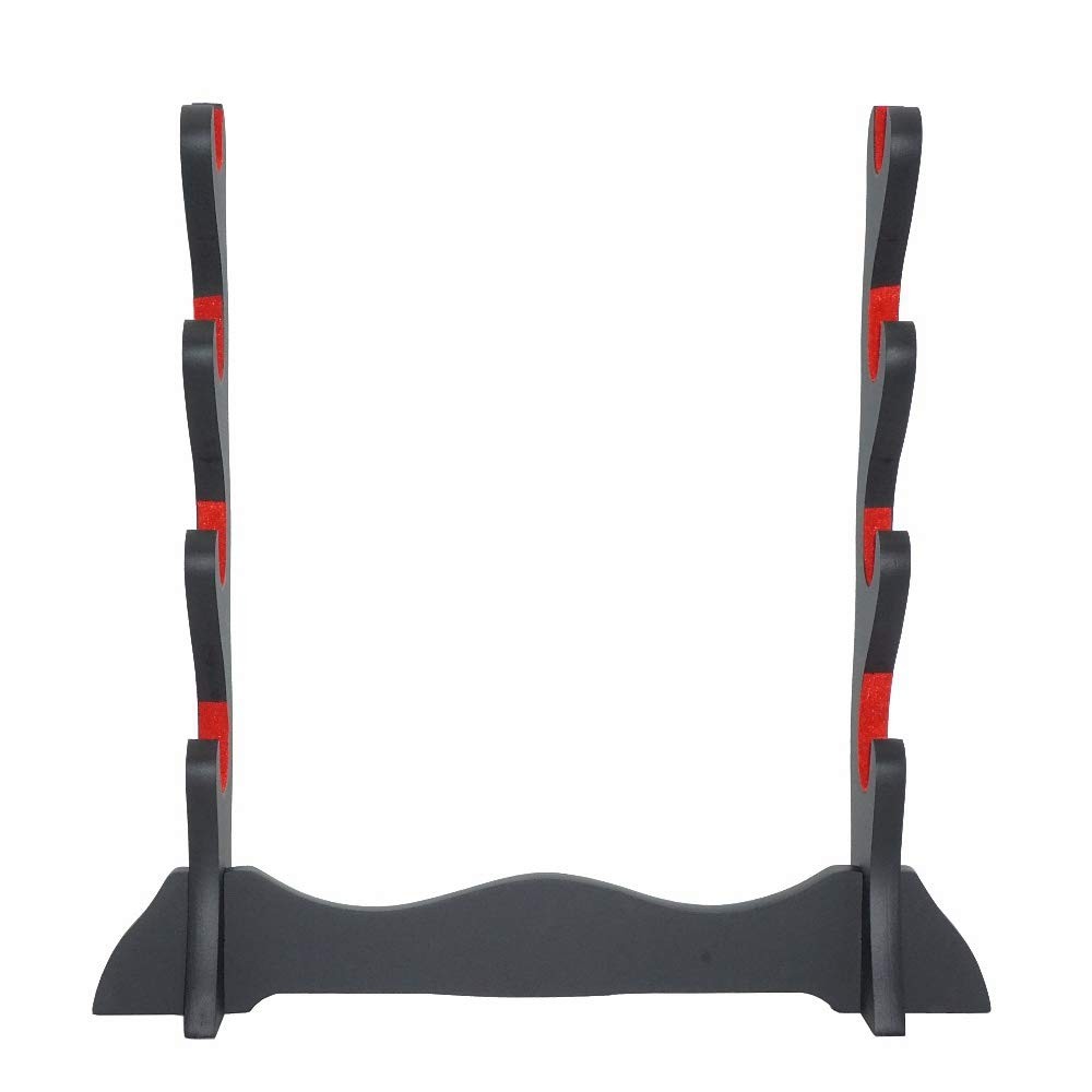 Velvet Sword Stand Holder Katana Display Rack Protective Base