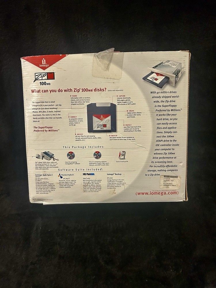 Iomega Zip 100 ATAPI Internal Drive 10670